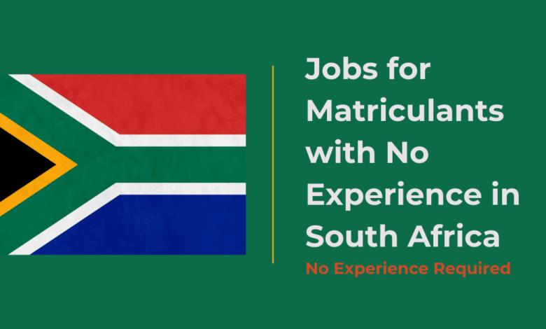 Free Training & Certification Jobs for Matriculants in 2025 – No Experience Needed